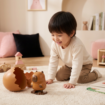 サプライズエッグ ふ化する動物 キッズ用おもちゃ