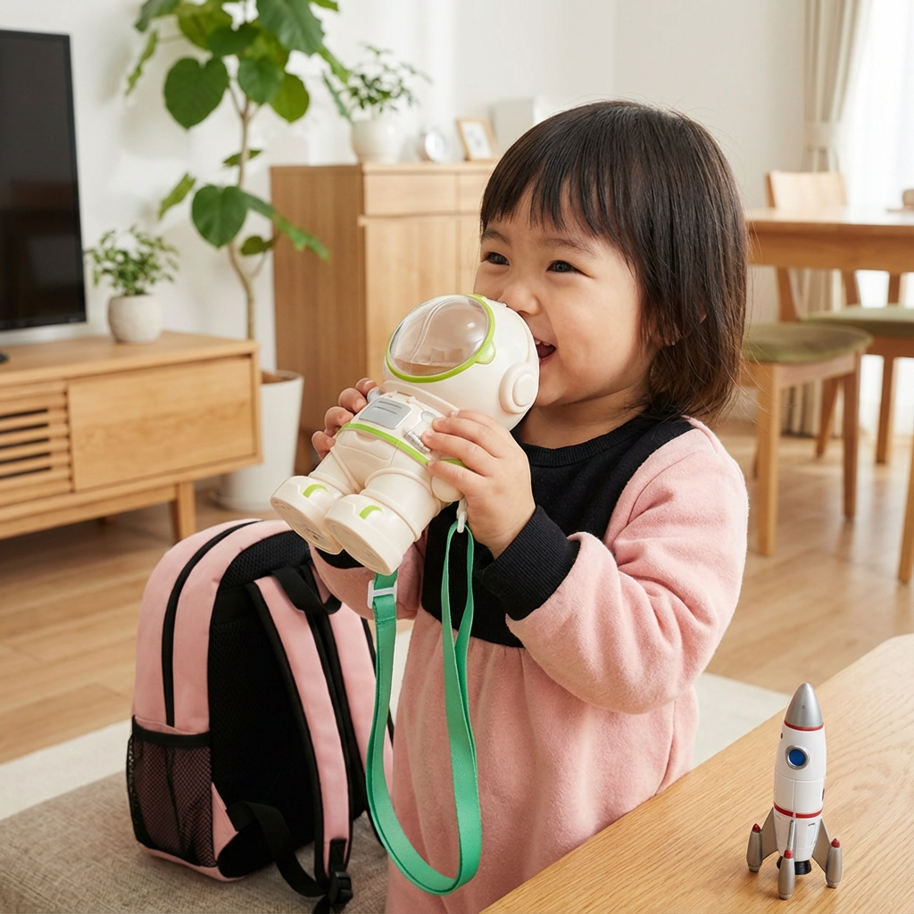子供用宇宙飛行士ウォーターボトル