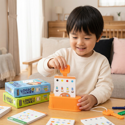 子ども向けロジック鍵パズルゲーム