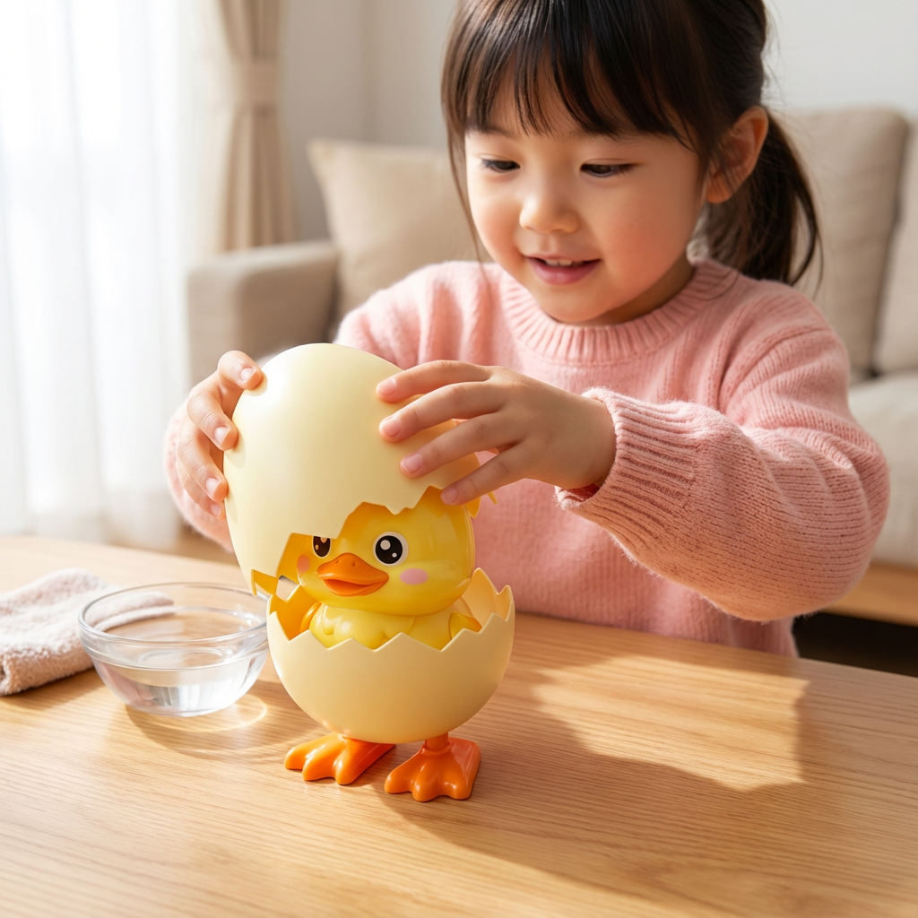 サプライズエッグ ふ化する動物 キッズ用おもちゃ