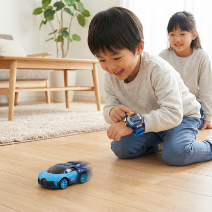 リモコン操作式ミニ腕時計カー