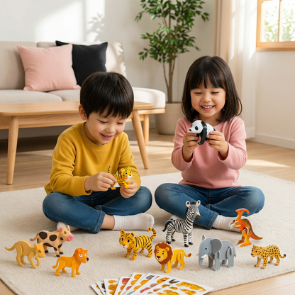 子供向け 3Dカートゥーンパズルセット
